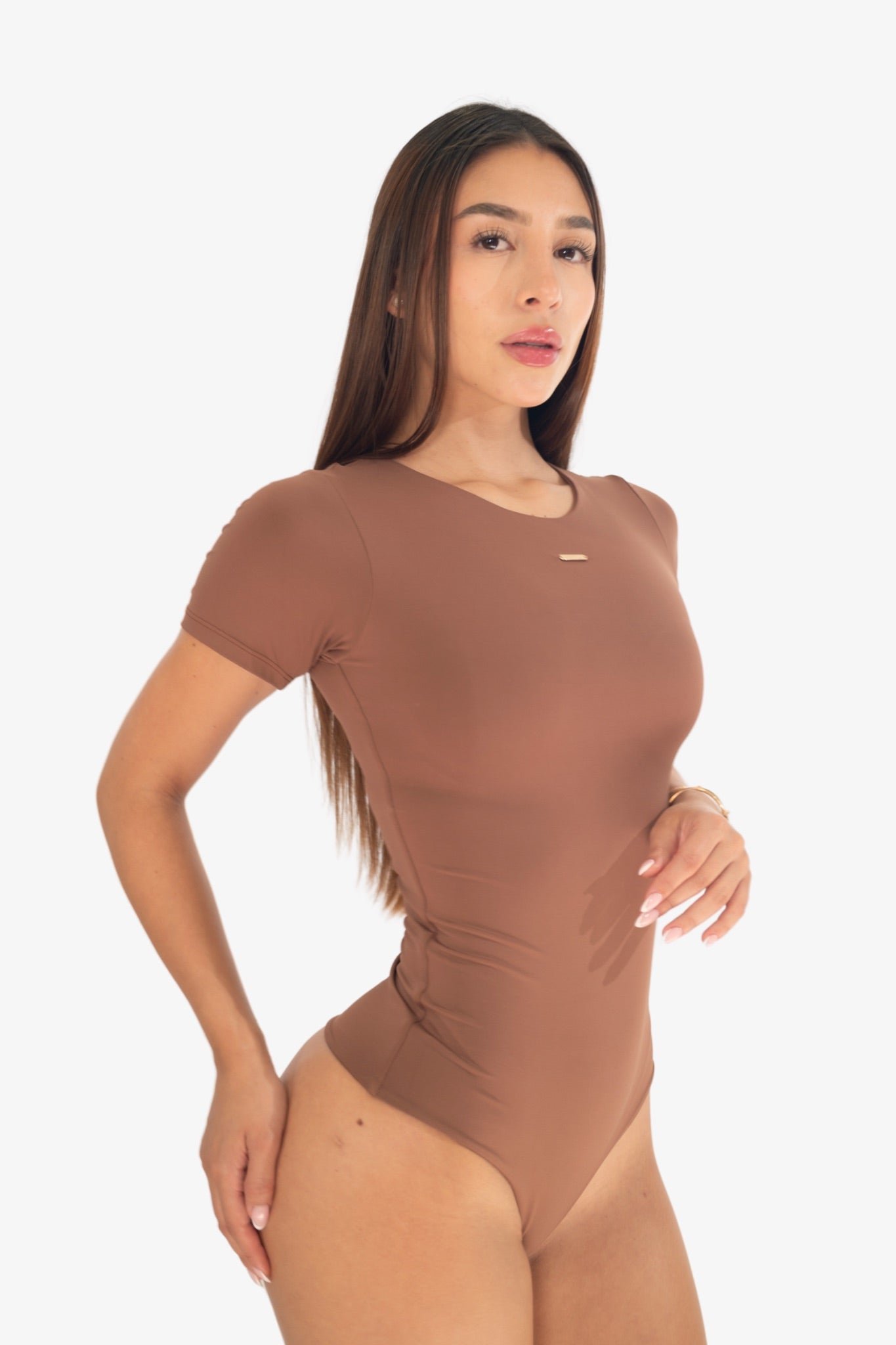 SNATCH ME BODYSUIT - MOCCA