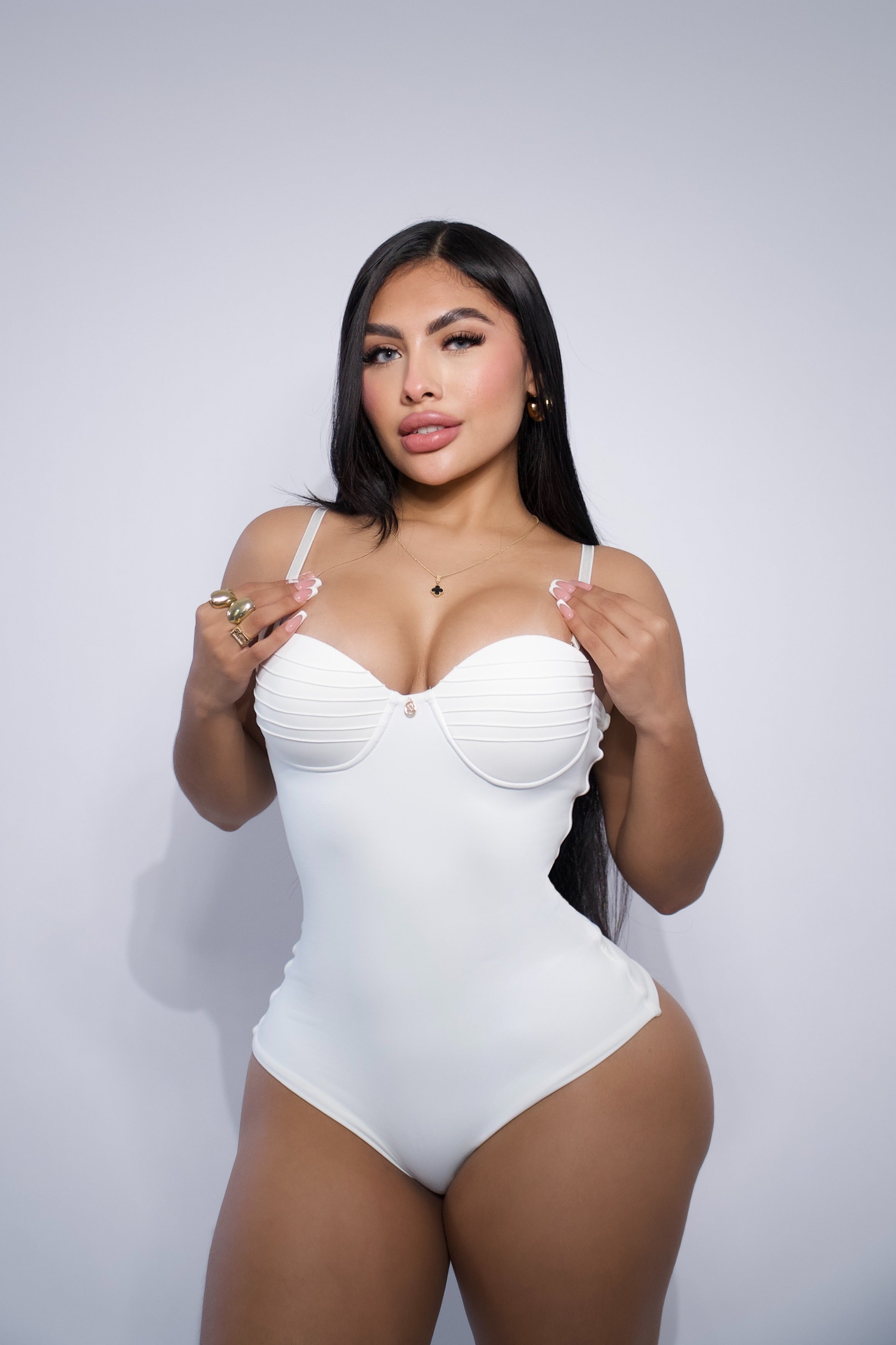 NINA BODYSUIT - WHITE