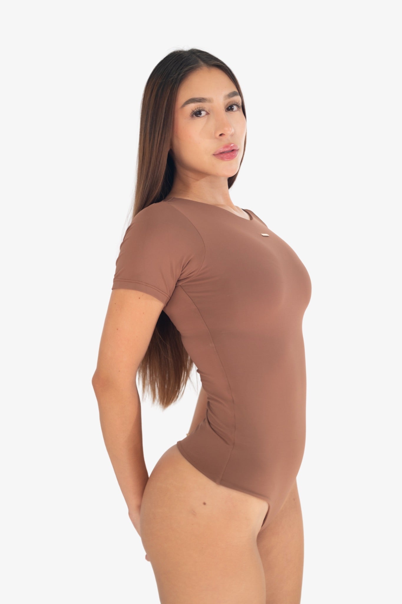 SNATCH ME BODYSUIT - MOCCA