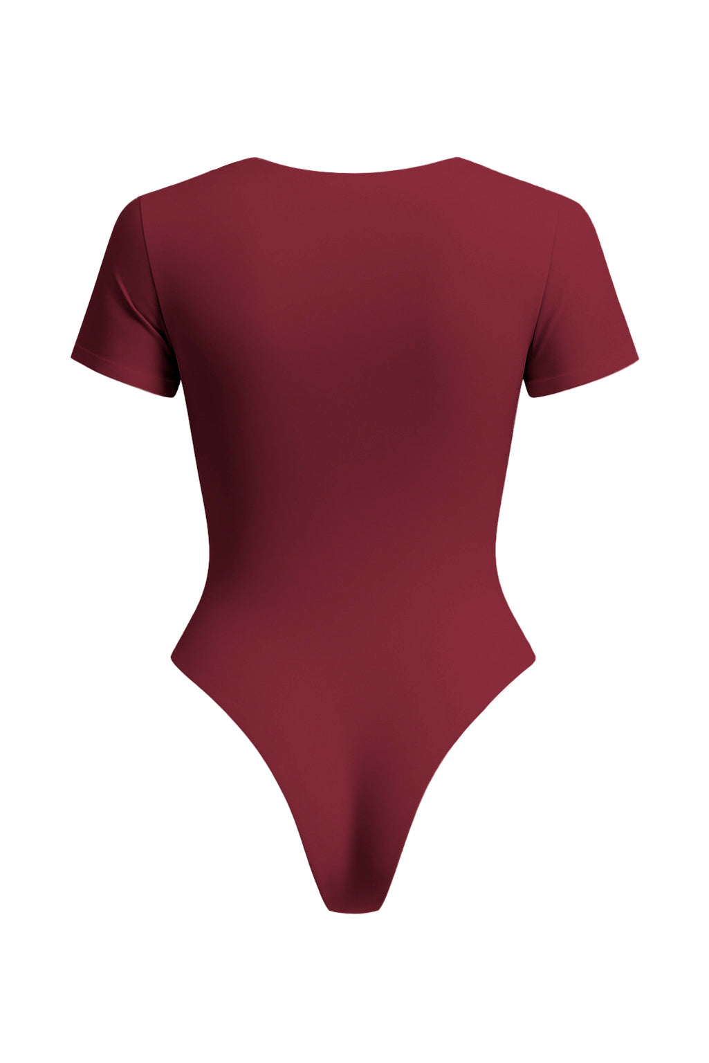 SNATCH ME BODYSUIT - BURGUNDY