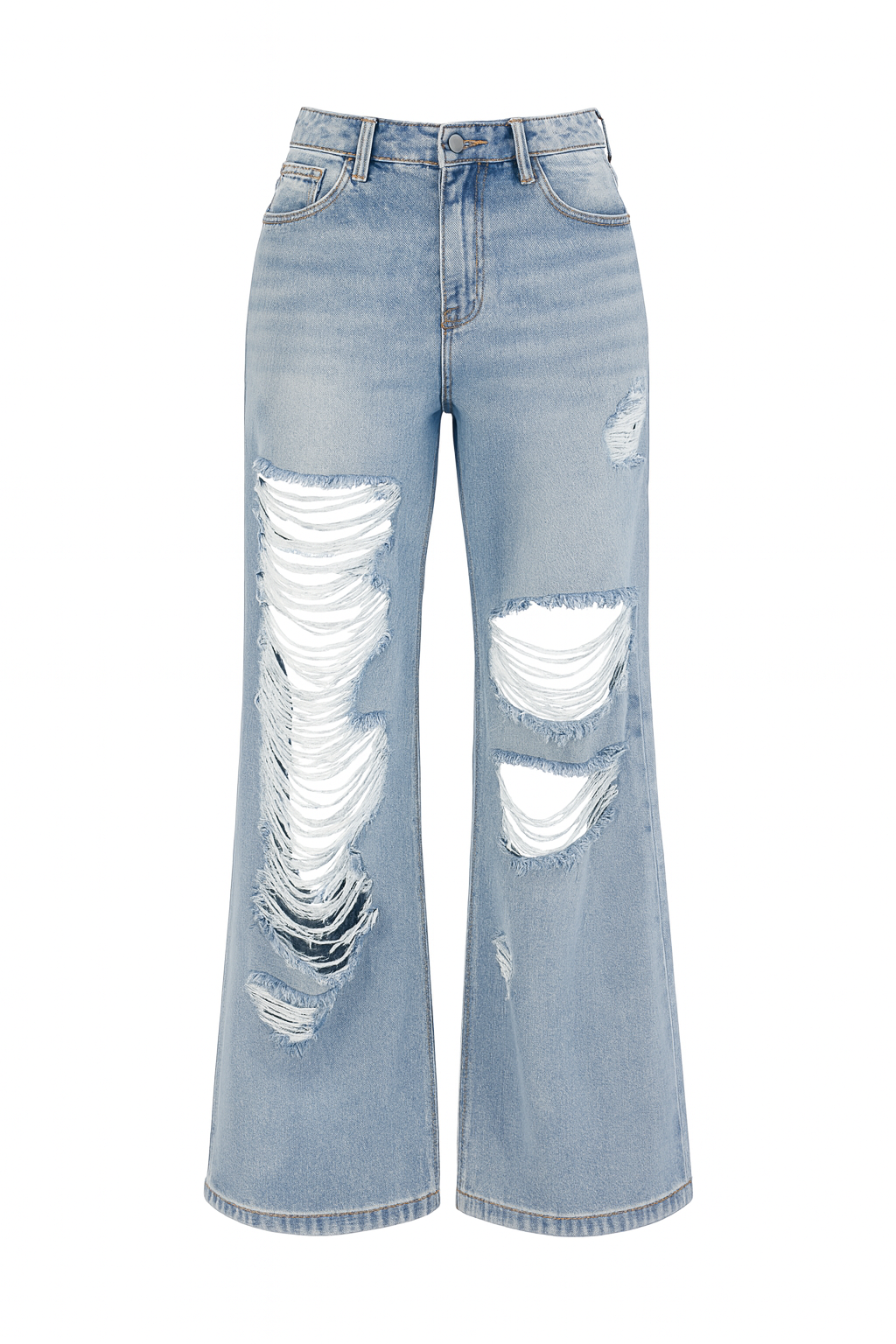 LOW RISE WIDE LEG JEANS