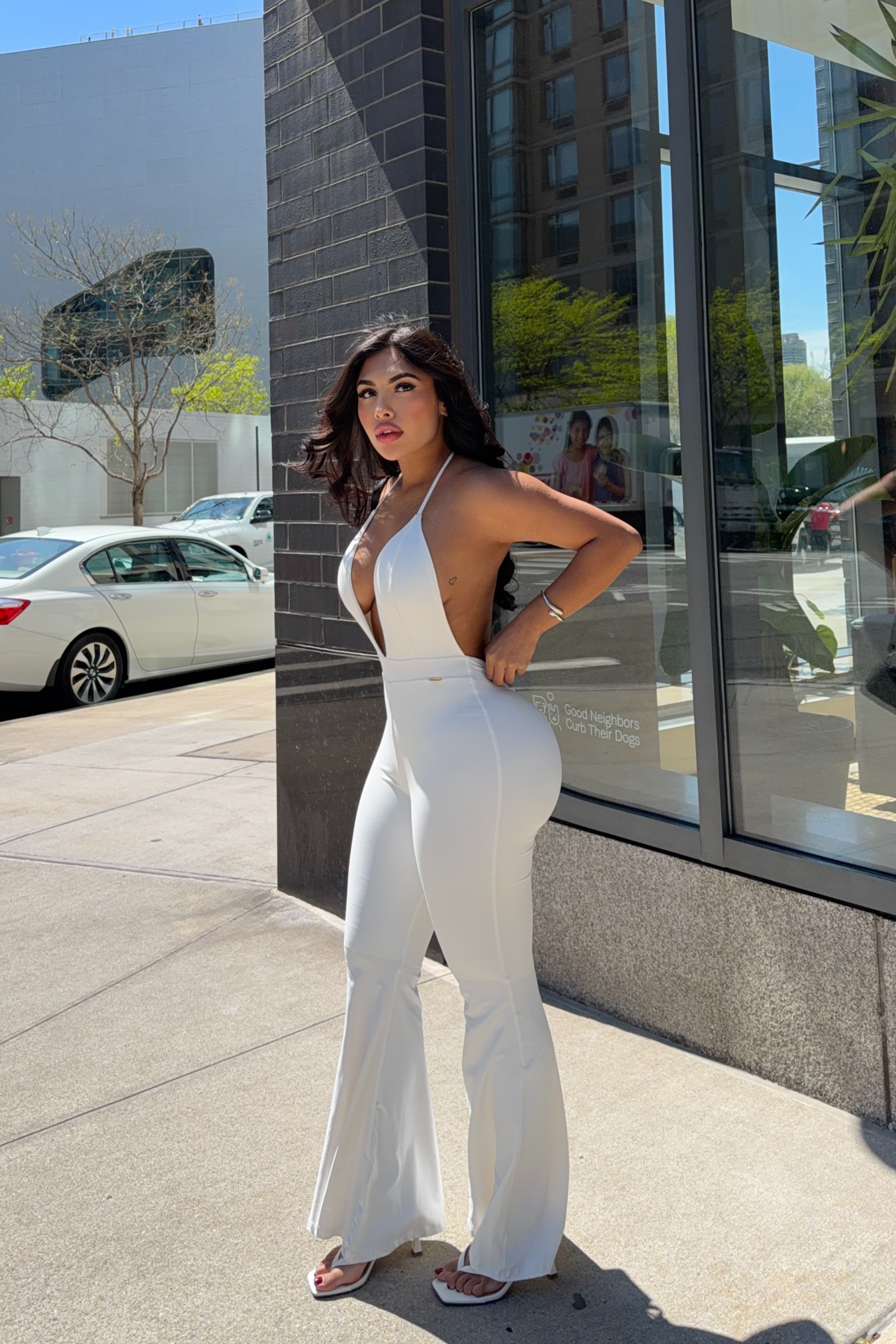 GEORGINA JUMPSUIT - WHITE