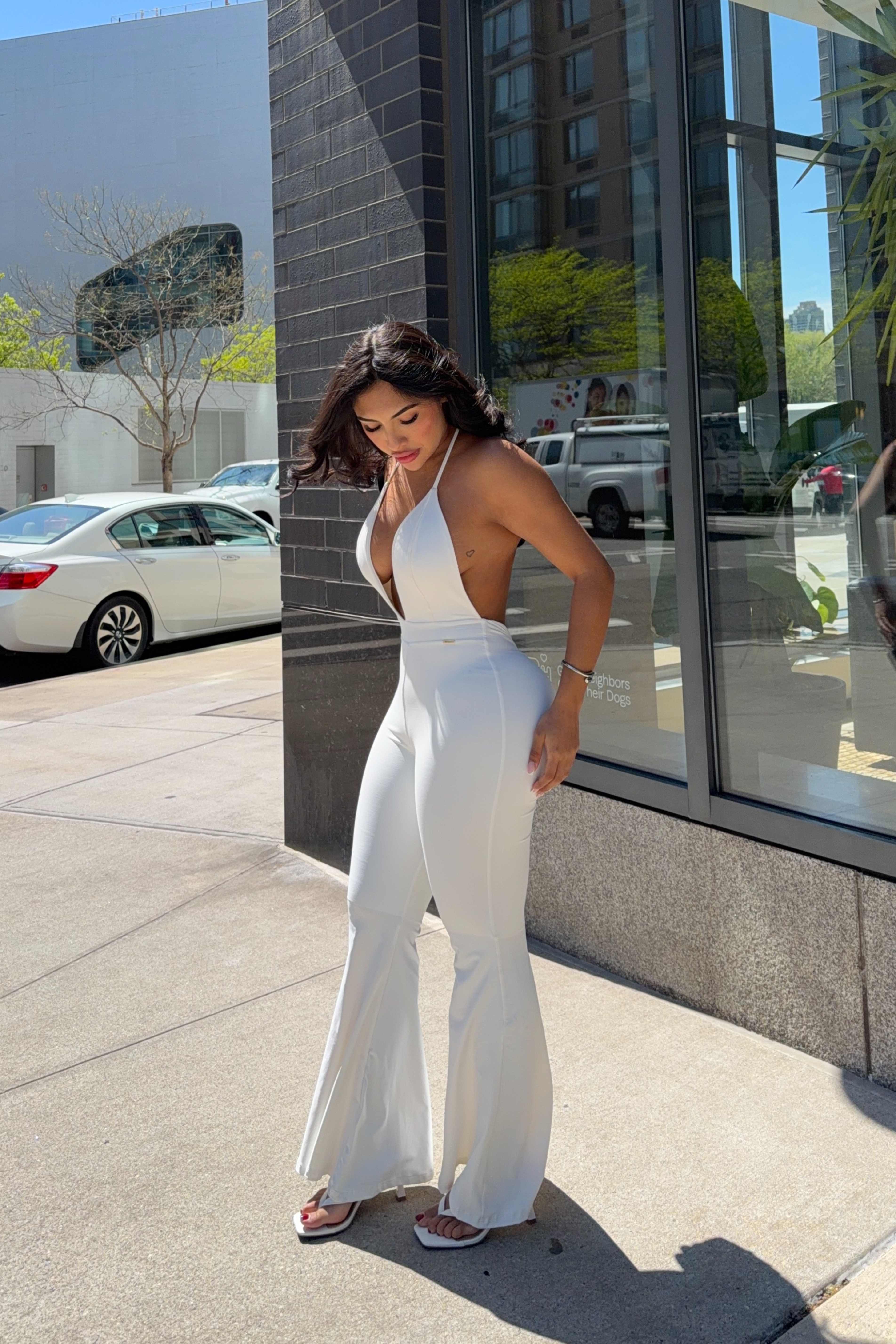 GEORGINA JUMPSUIT - WHITE