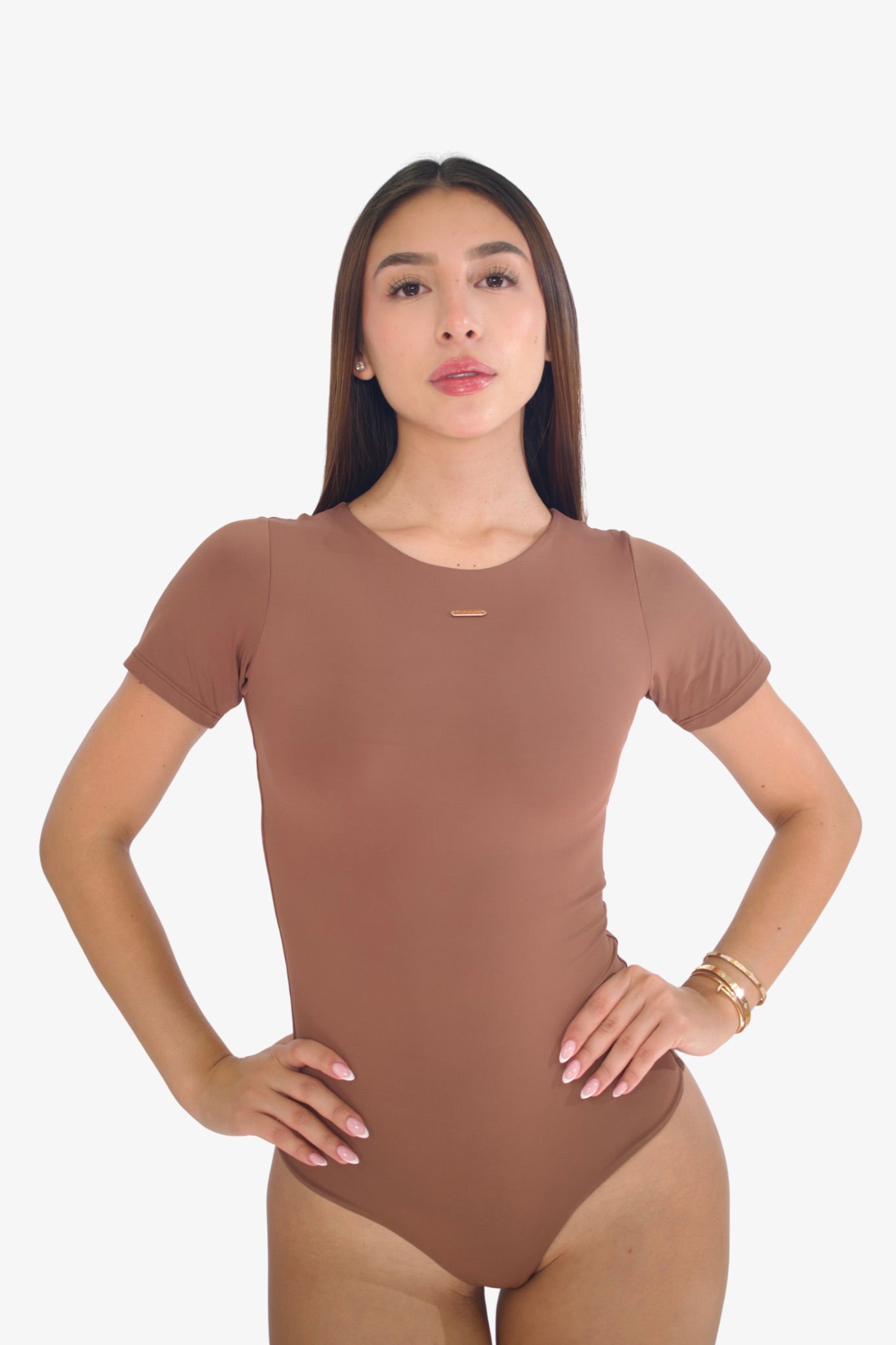 SNATCH ME BODYSUIT - MOCCA