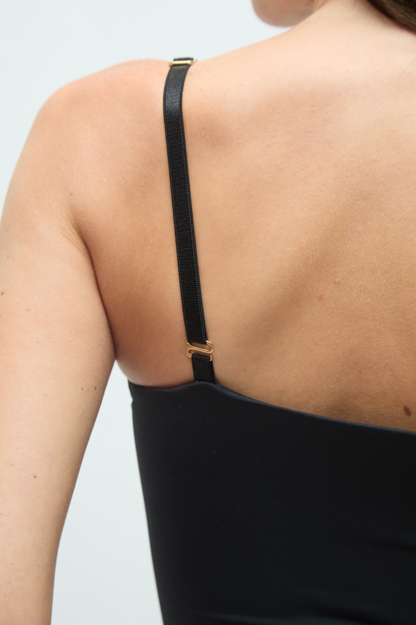 SILHOUETTE BODYSUIT - BLACK