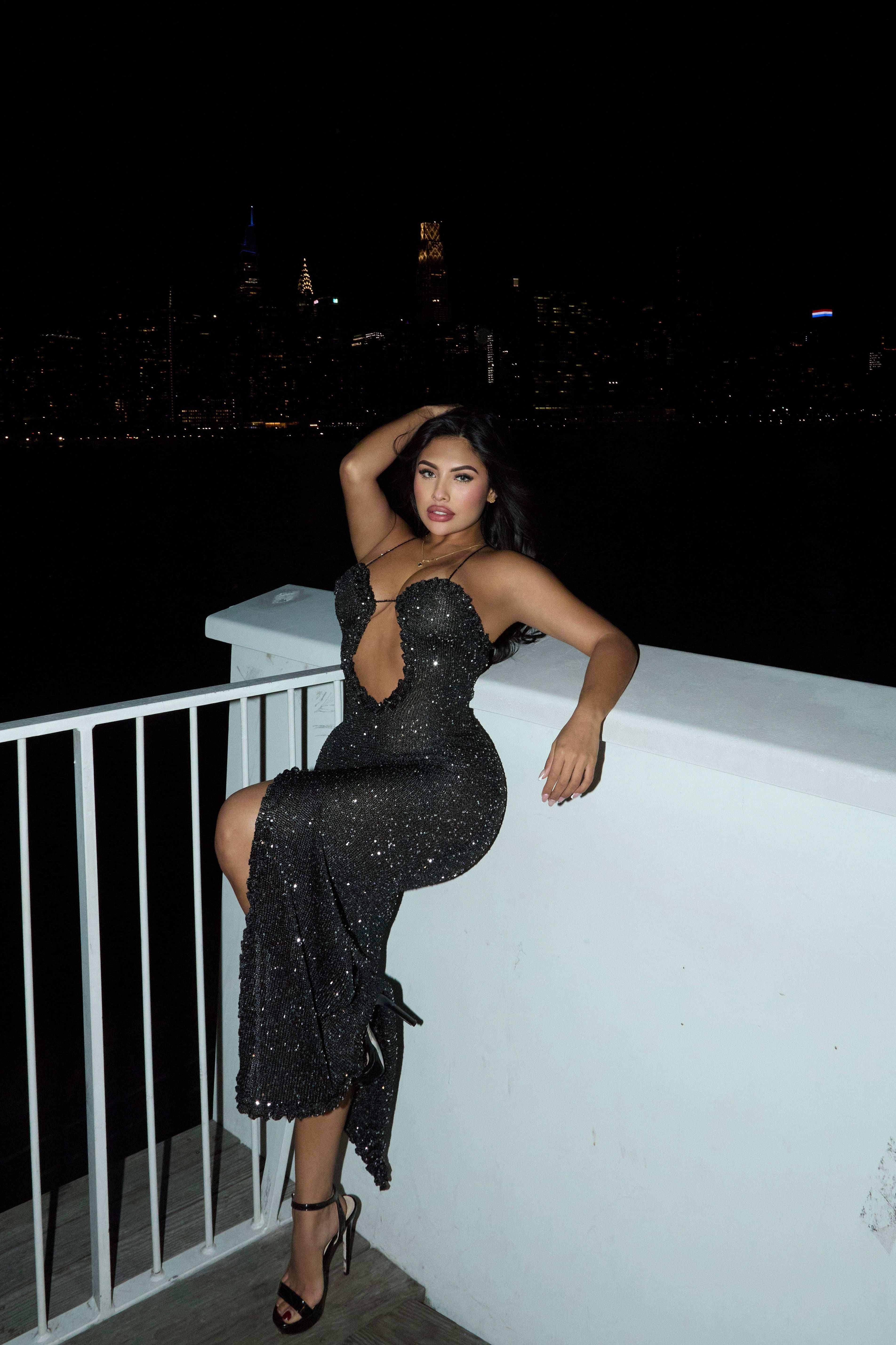 BARU MAXI DRESS - BLACK