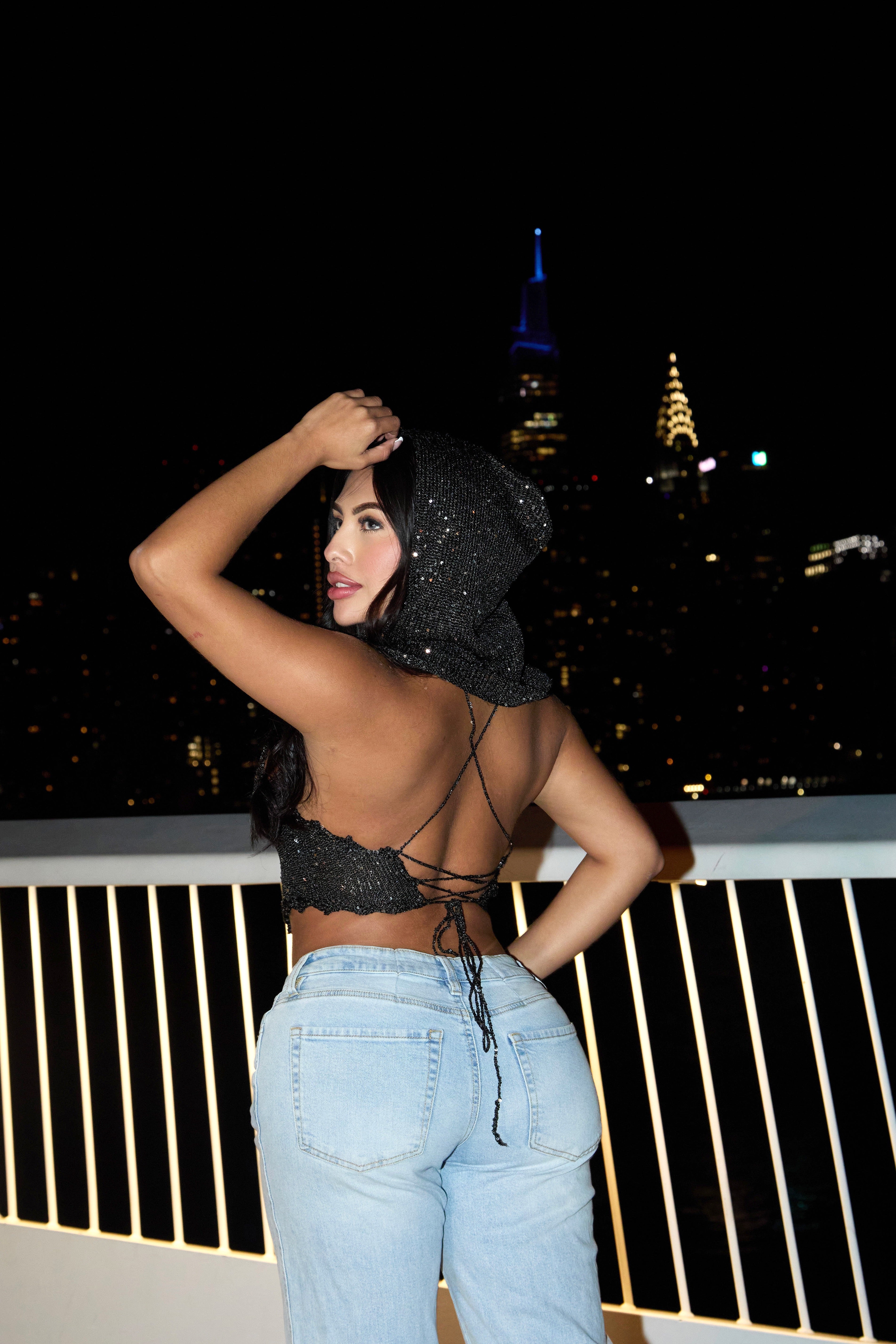 CAIRO TOP - BLACK