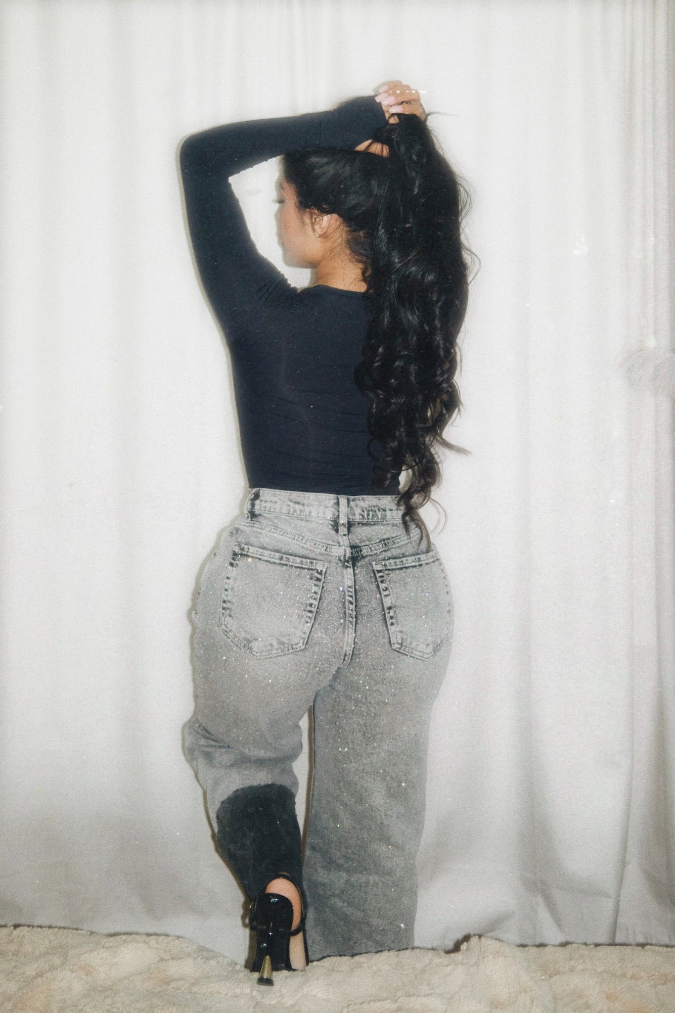 AFRODISIACA JEANS - BLACK