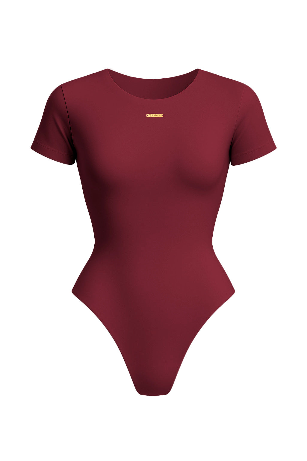 SNATCH ME BODYSUIT - BURGUNDY