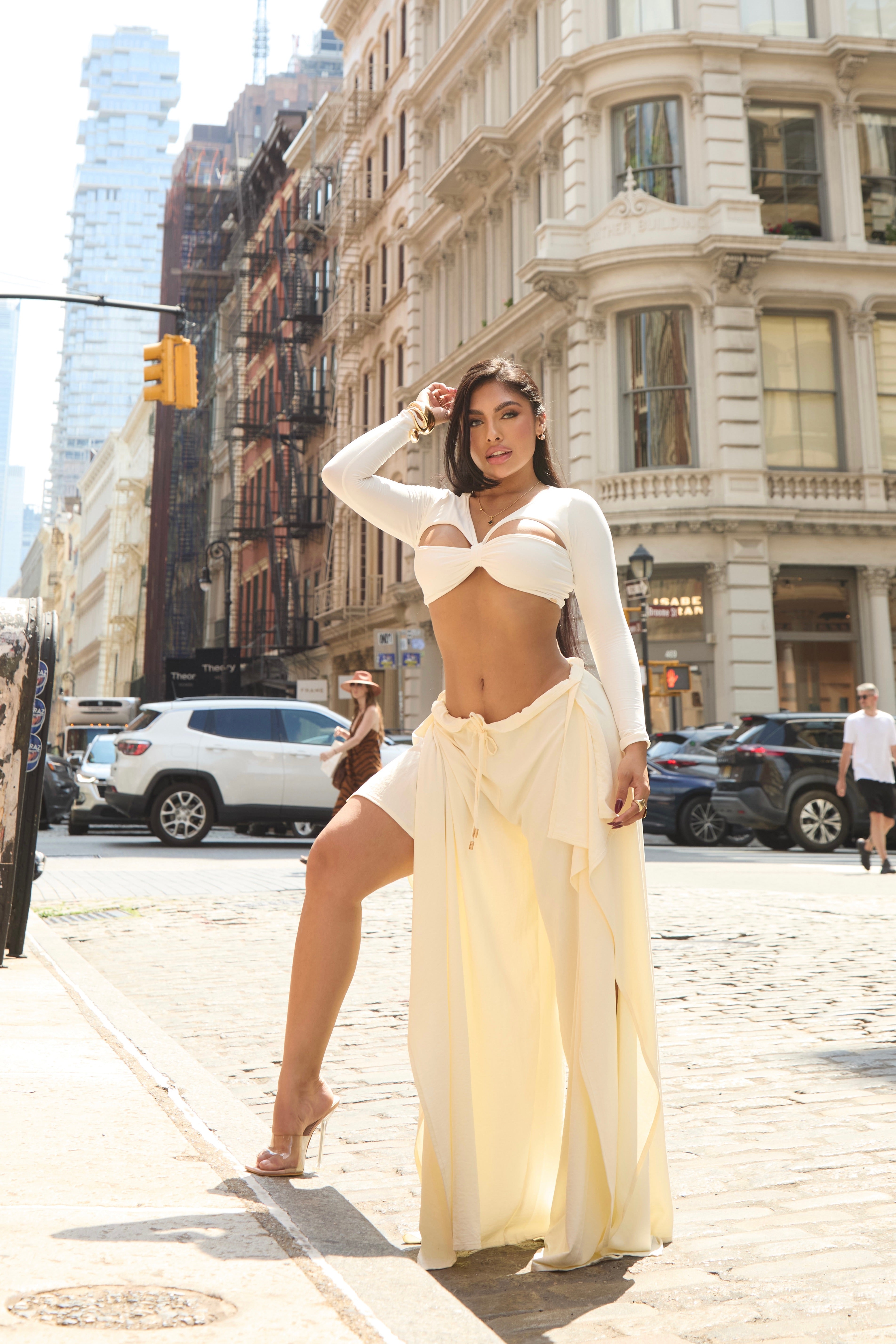 CAIRO PANT- BUTTER YELLOW