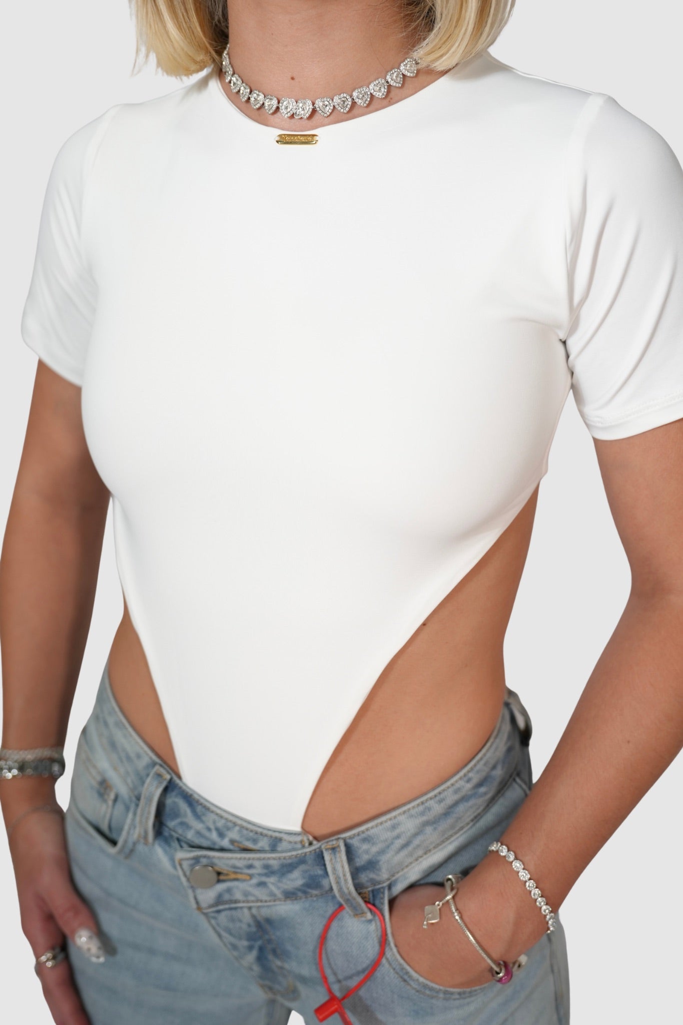 HANNAH BODYSUIT - WHITE