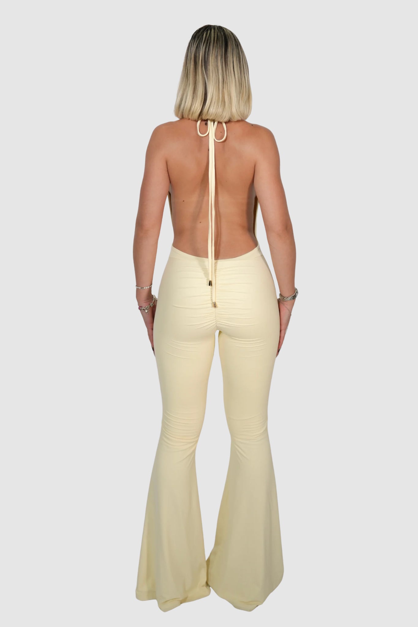 GEORGINA JUMPSUIT - BUTTERYELLOW