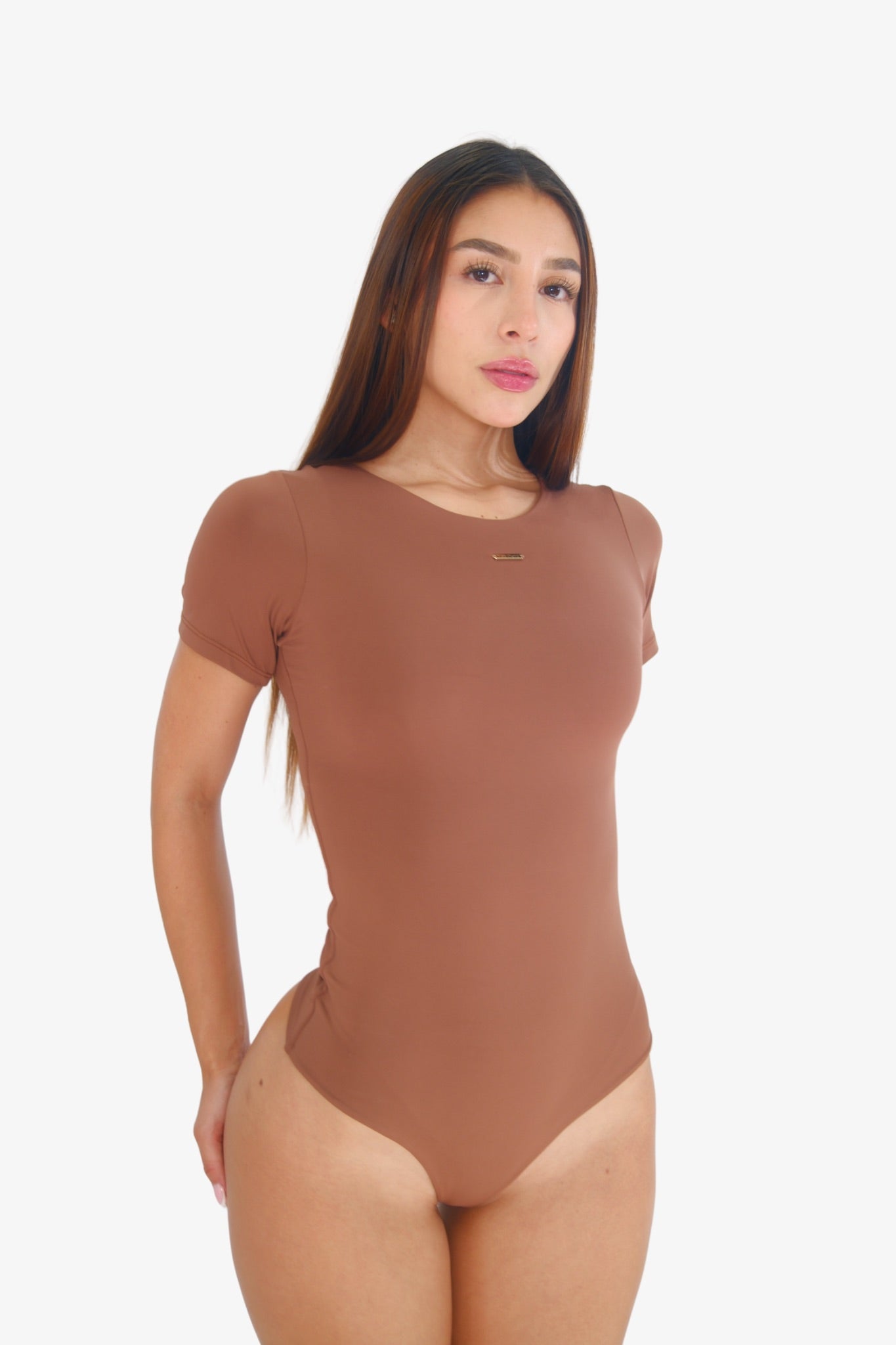 SNATCH ME BODYSUIT - MOCCA