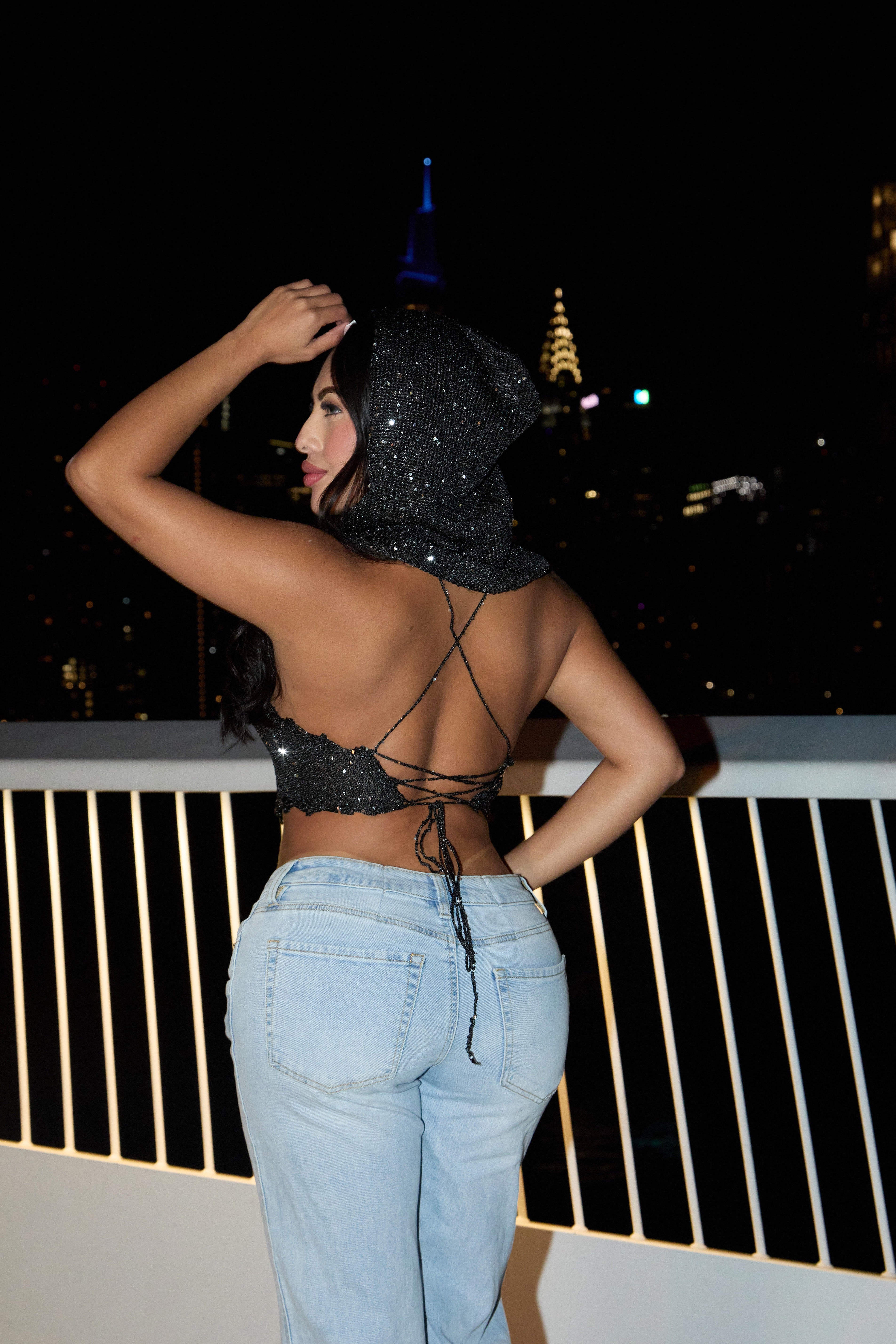 CAIRO TOP - BLACK