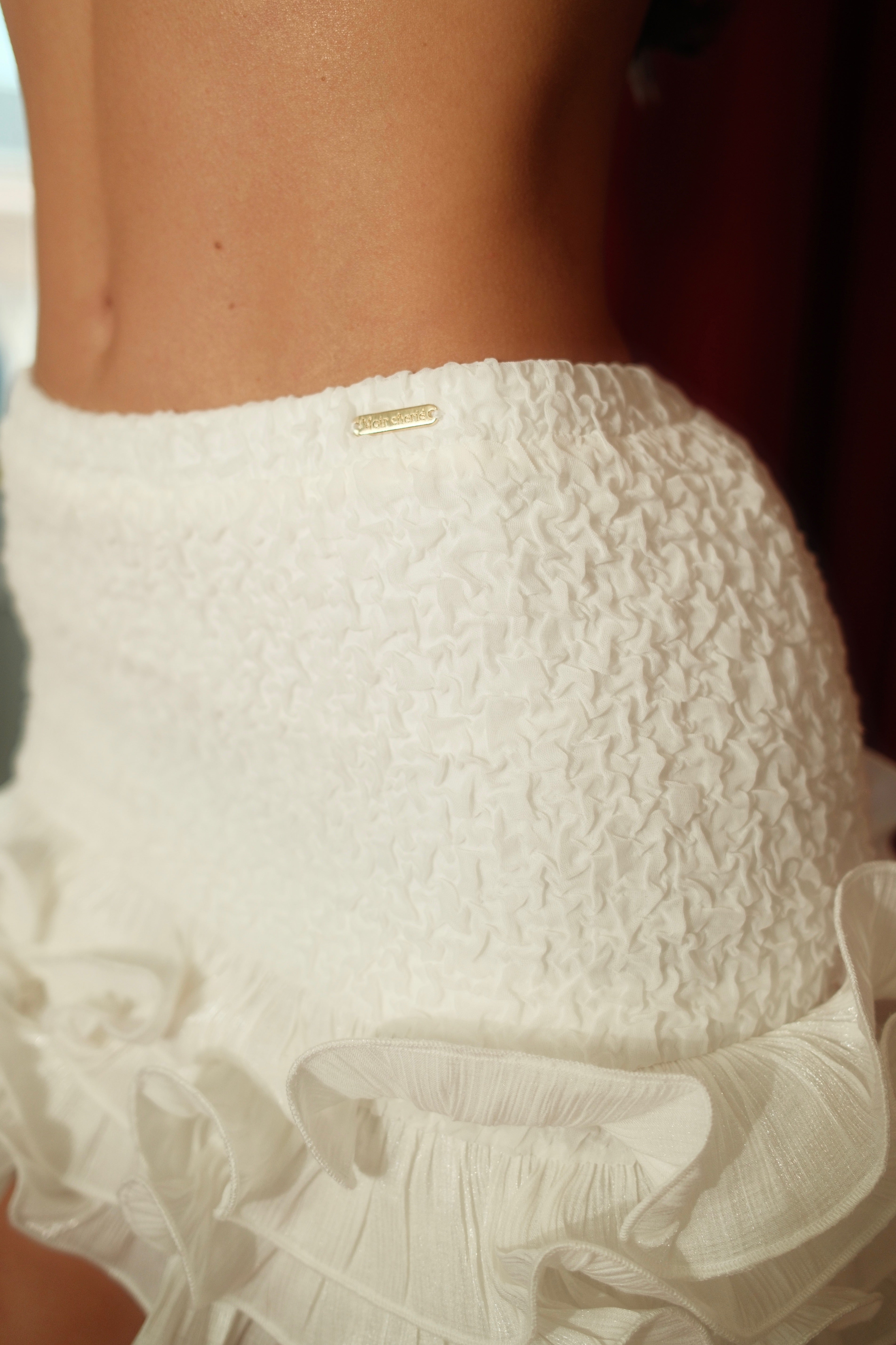 LOVER'S MUSE SKIRT - WHITE